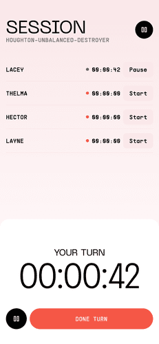We made a simple game timer