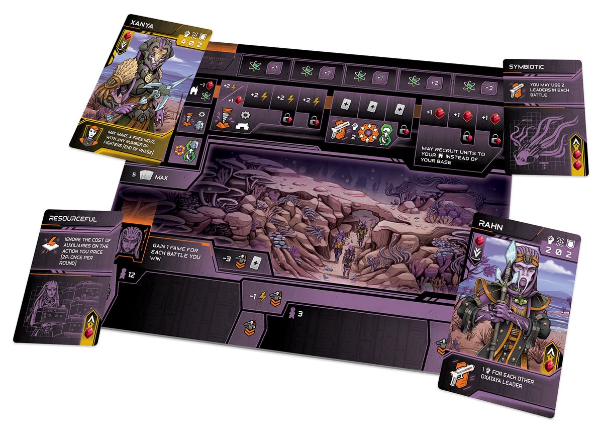 Chaos Order Primeras Impresiones - Tablero de Facción