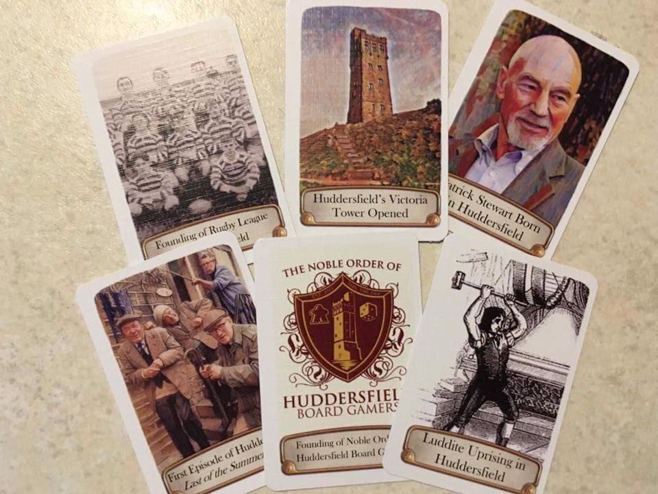 Putting Huddersfield on the board gaming map.
