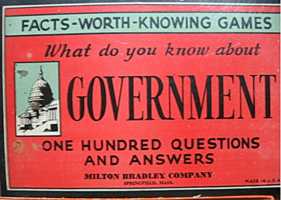 What Do You Know About The Government box art