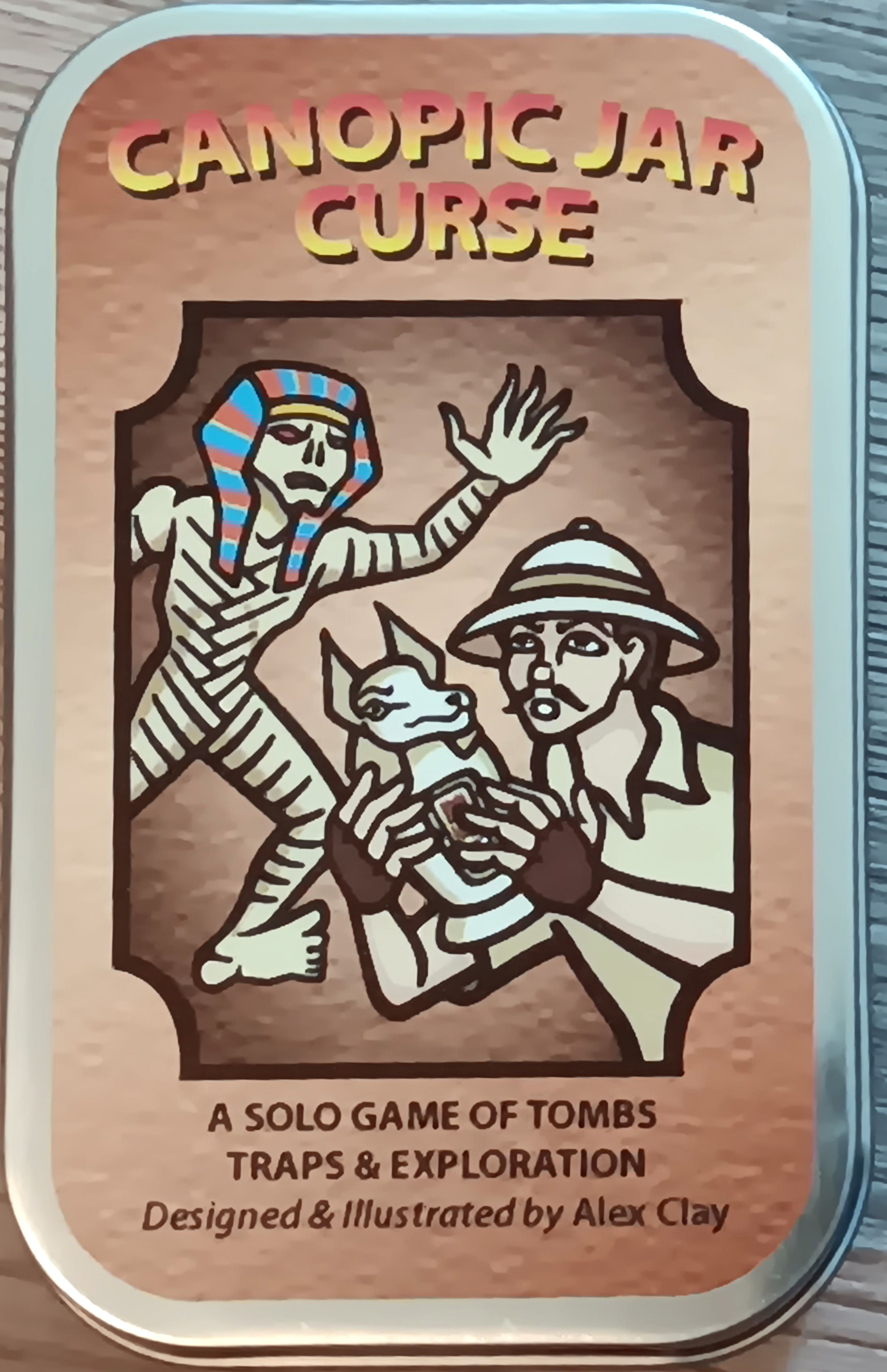 Cover art for Canopic Jar Curse