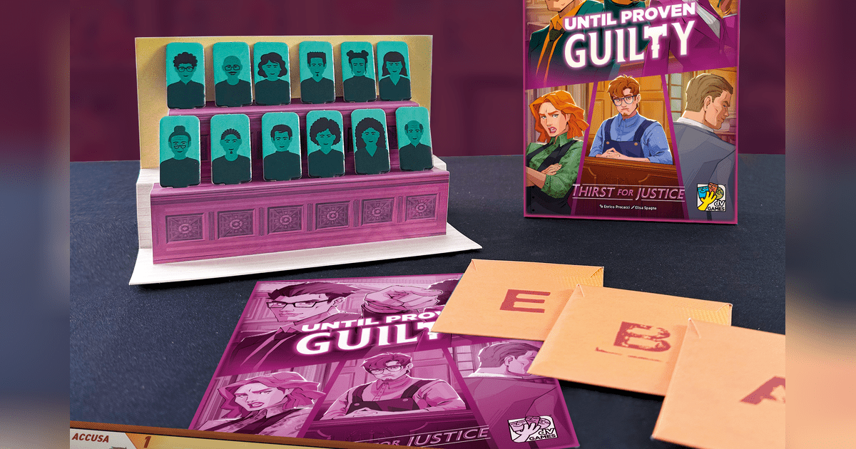 Until Proven Guilty: Thirst for Justice | Board Game | BoardGameGeek