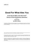 RPG Item: URDI3-03: Good For What Ales You