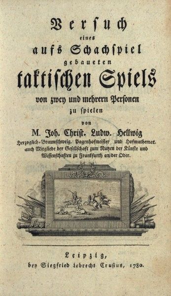 Versuch eines aufs Schachspiel gebaueten taktischen Spiels von zwey und mehreren Personen zu spielen
