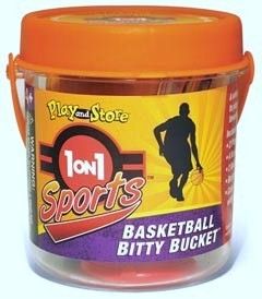 1 on 1 Sports Basketball Bitty Bucket